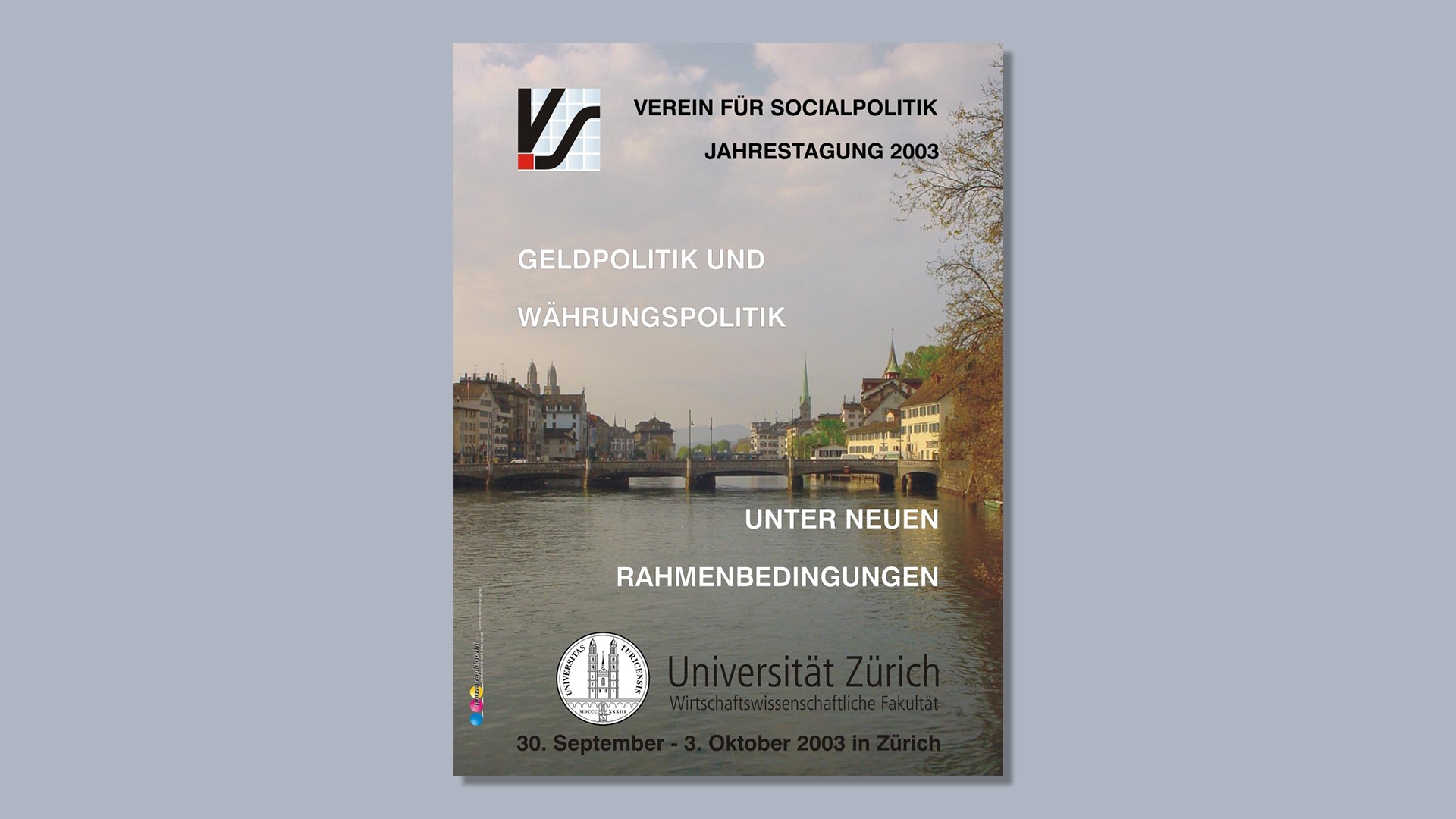 Plakat Jahrestagung 2003