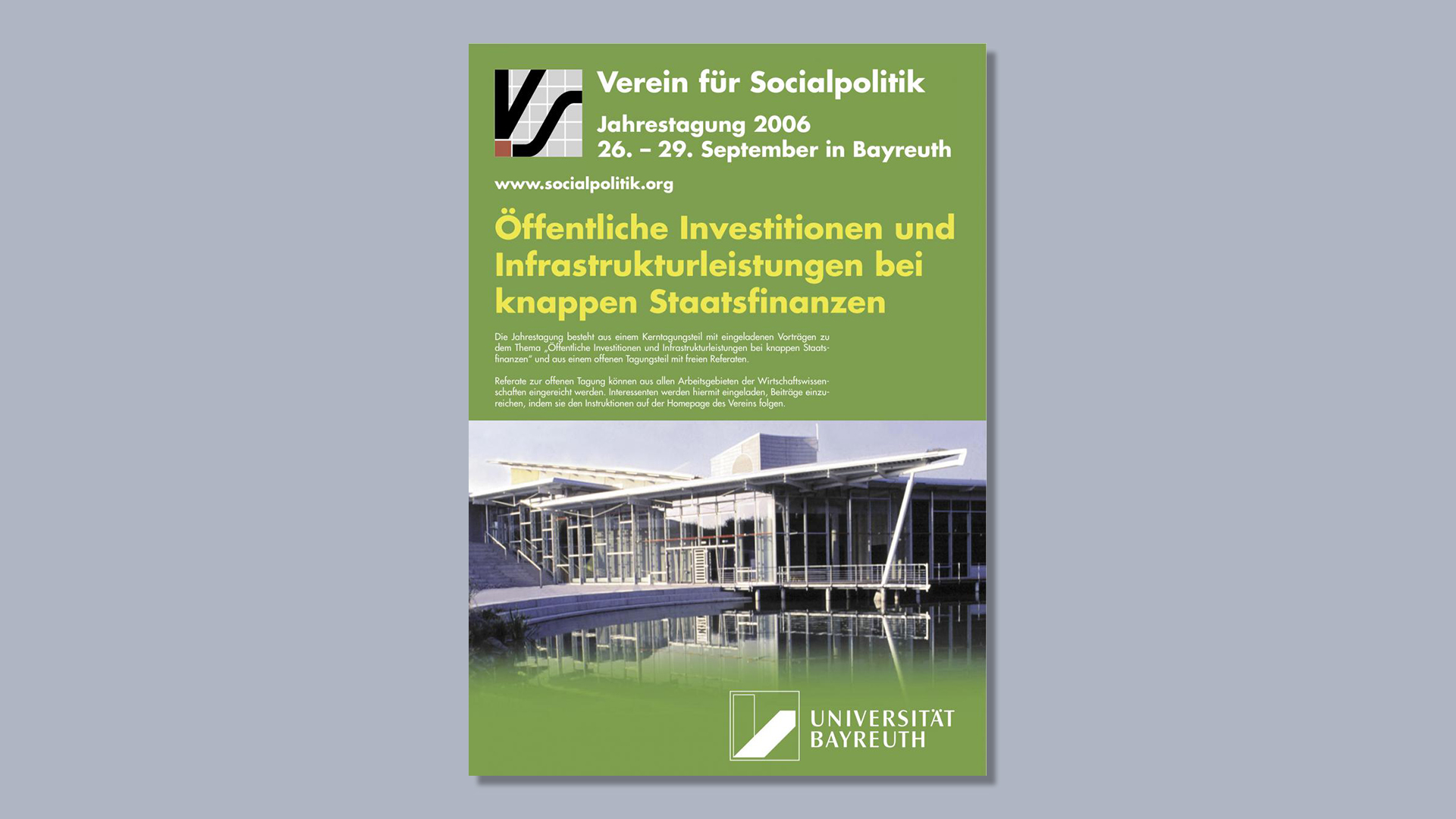 Plakat Jahrestagung 2006