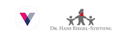 Logos des VfS und der Dr. Hans Riegel-Stiftung