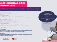Plakat zum Schülerinnentag