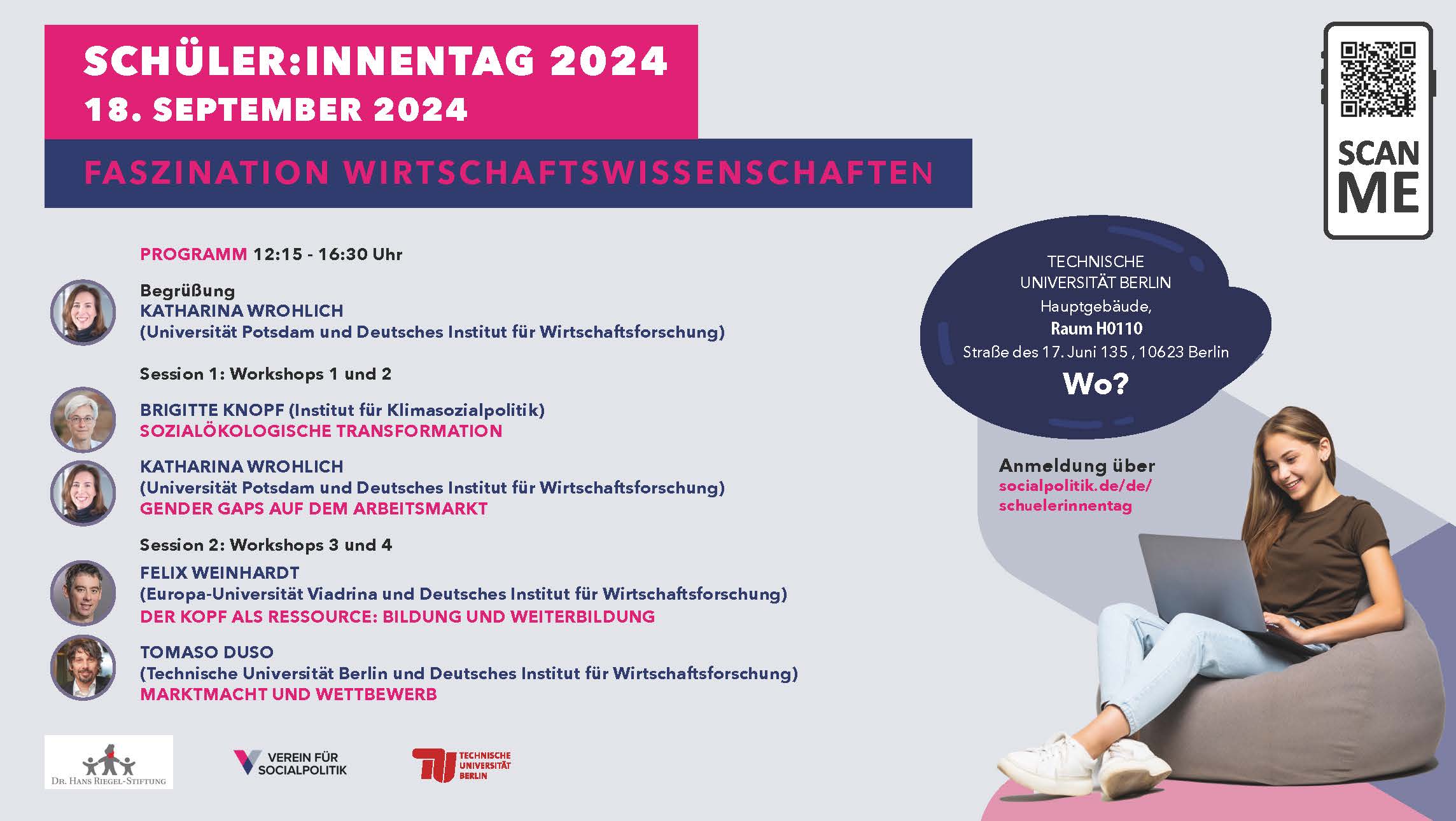 Plakat Schülerinnentag 2024